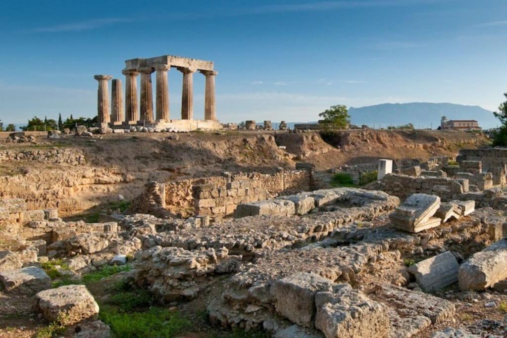 Stone Suite In The Center Of Corinth Exteriör bild
